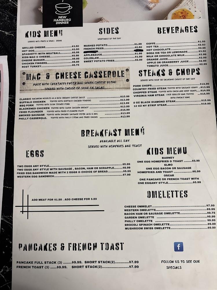 Hamburg Diner Menu image 3
