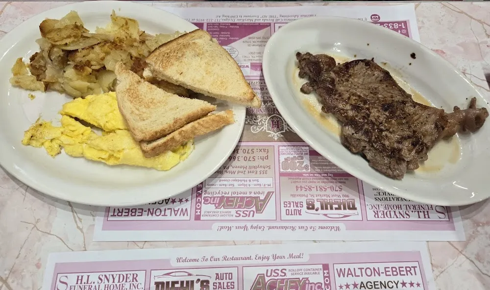 NY Strip and Eggs